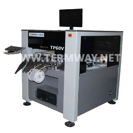 TP series is a fully automatic vision SMT pick and place machine, it can mount a variety of components through the vacuum nozzle can be mounted .it is the most cost effective automatic placement equipment on recently market.This machine is suit for most of the SMD components, such as 0402,SOIC,PLCC and QFP IC 